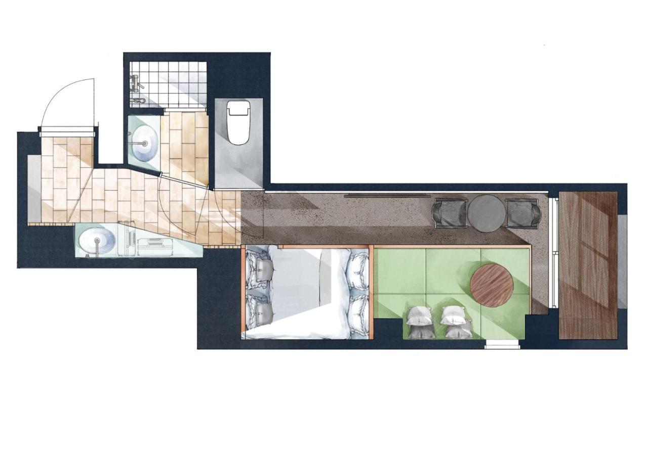 Sakura Cross Hotel Ueno Iriya Annex طوكيو المظهر الخارجي الصورة