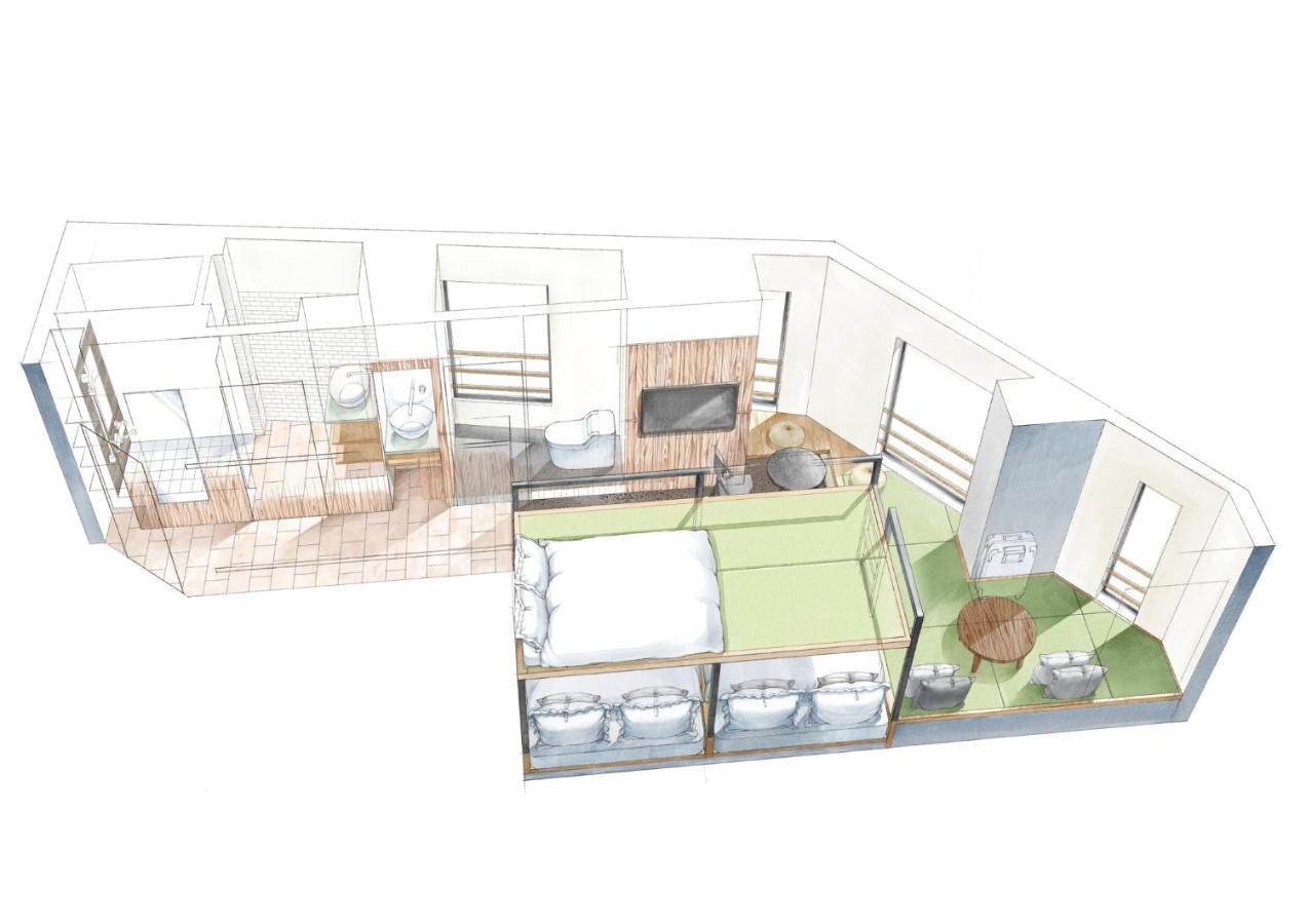 Sakura Cross Hotel Ueno Iriya Annex طوكيو المظهر الخارجي الصورة