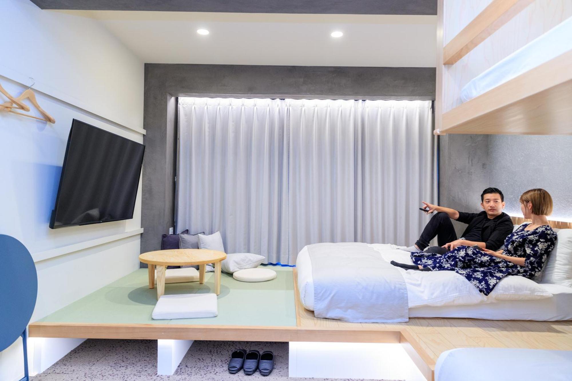 Sakura Cross Hotel Ueno Iriya Annex طوكيو الغرفة الصورة